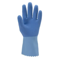 Gants EURODIP 5220 latex sur jersey coton bleu adhérisé - COVERGUARD | MO5220