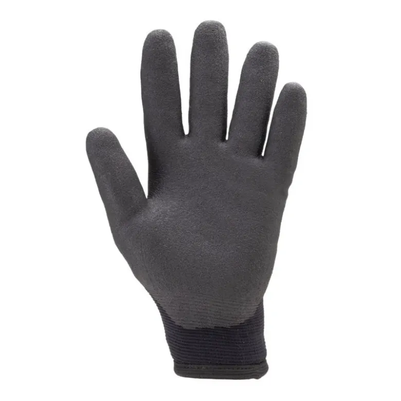 Gants EURO-ICE 2 nylon noir et acrylique, paume enduite mousse PVC noir - COVERGUARD | 1WIPP0
