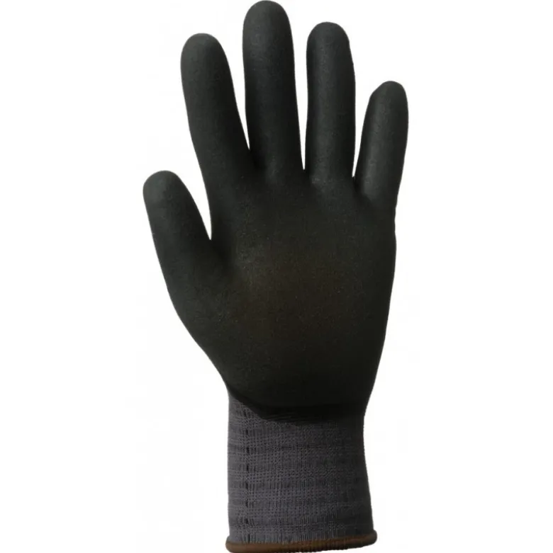 Gants EUROLITE 15N505 J15 double enduit nitrile paume + 3/4 dos - COVERGUARD | 1NIBG