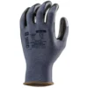 Gants EUROLITE 13N400 polyester gris J13 paume enduite nitrile noir - COVERGUARD | 1NICB