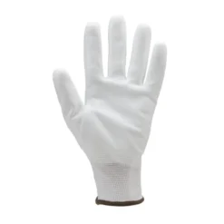 Gants EUROLITE 6020 polyester blanc J13 paume enduite PU blanc - COVERGUARD | MO6020