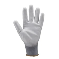 Gants EUROLITE 6030 polyester gris J13 paume enduite PU gris - COVERGUARD | MO6030