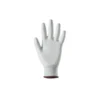 Gants EUROLITE 13P100 polyester blanc J13 paume enduite PU blanc - COVERGUARD | 1PUBW