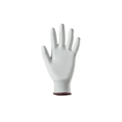 Gants EUROLITE 13P100 polyester blanc J13 paume enduite PU blanc - COVERGUARD | 1PUBW