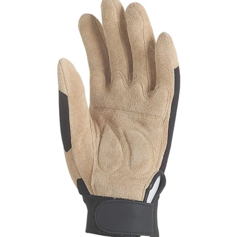 Gants EUROSTRONG 910 fleur porc, renfort paume, dos polyester, velcro - COVERGUARD | MO910