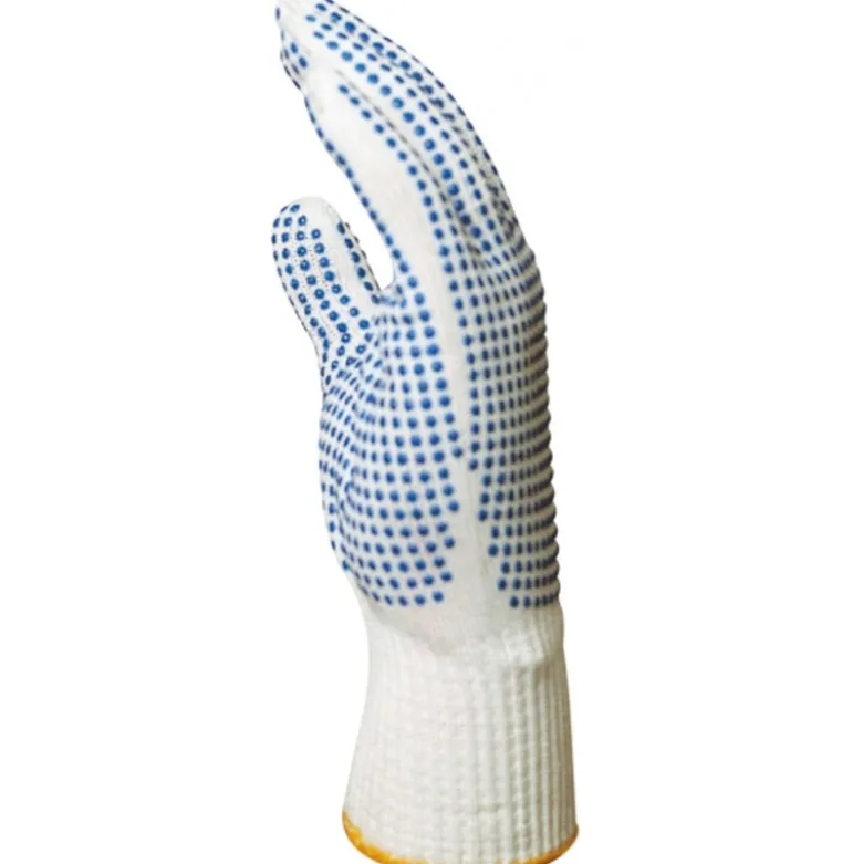Gants EUROSTRONG 4367 polyester, picots bleus 2 faces - COVERGUARD | MO4367