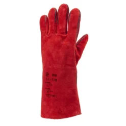 Gants EUROWELD 2631 croûte vachette rouge doublé molleton - COVERGUARD | MO2631
