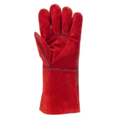Gants EUROWELD 2631 croûte vachette rouge doublé molleton - COVERGUARD | MO2631