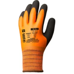 Gants EUROWINTER L22 fourré acrylique double enduction latex - COVERGUARD | 1LAWO