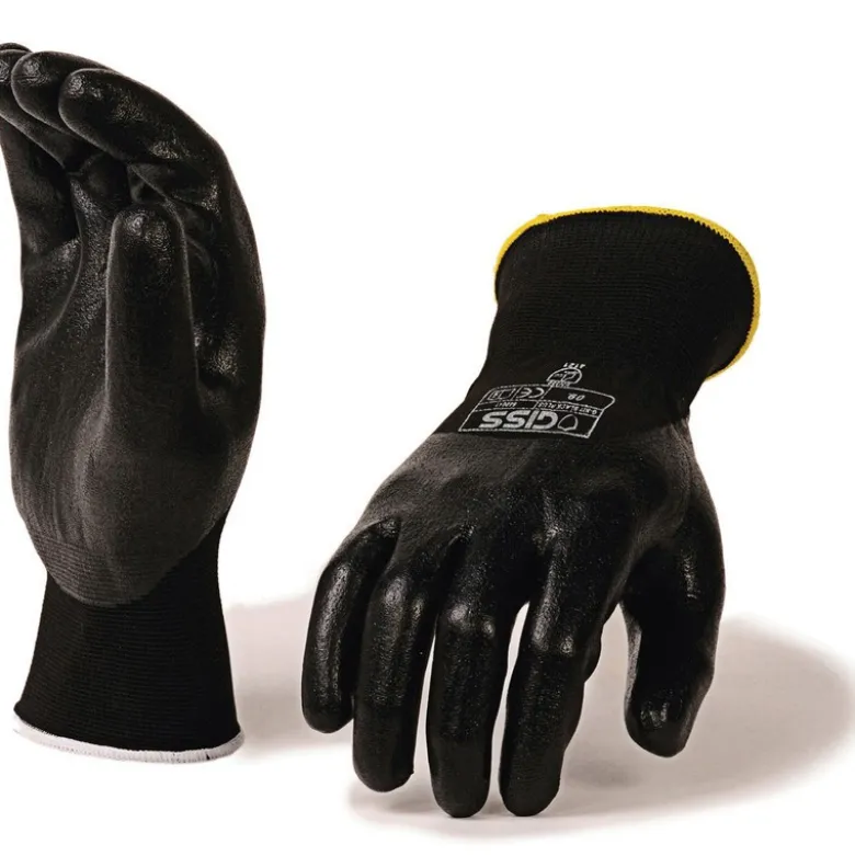 Gants G-NIT BLACK PLUS (Tricotés enduit Nitrile respirant) (multichoix) - GISS | 840039