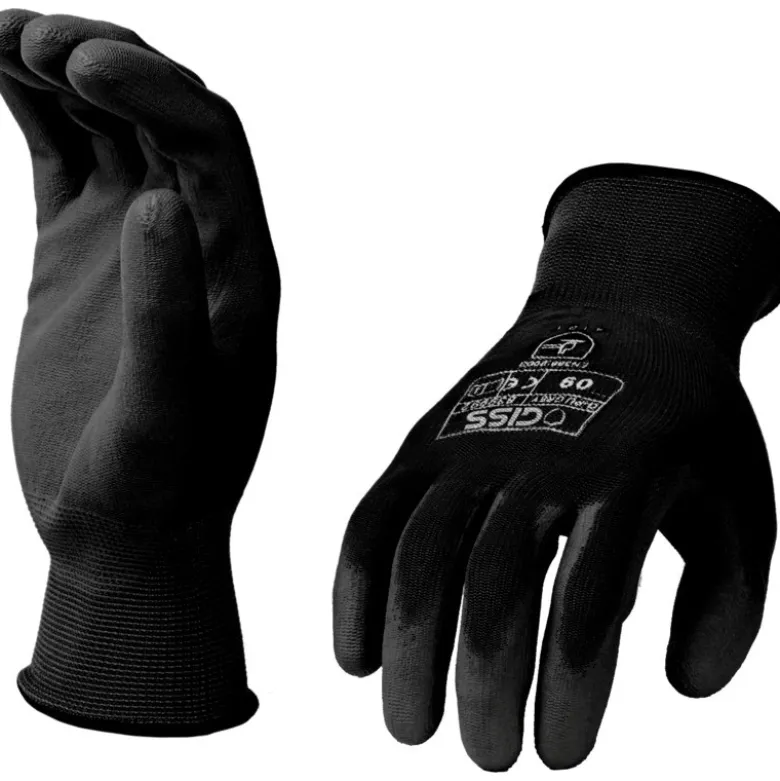 GANTS G-PU BLACK (Tricotés enduit PU) (multichoix) - GISS | 865289