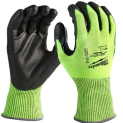 GANTS HAUTE VISIBILITÉ & ANTI-COUPURE NIVEAU 4/D - PU - Milwaukee | 4932479926
