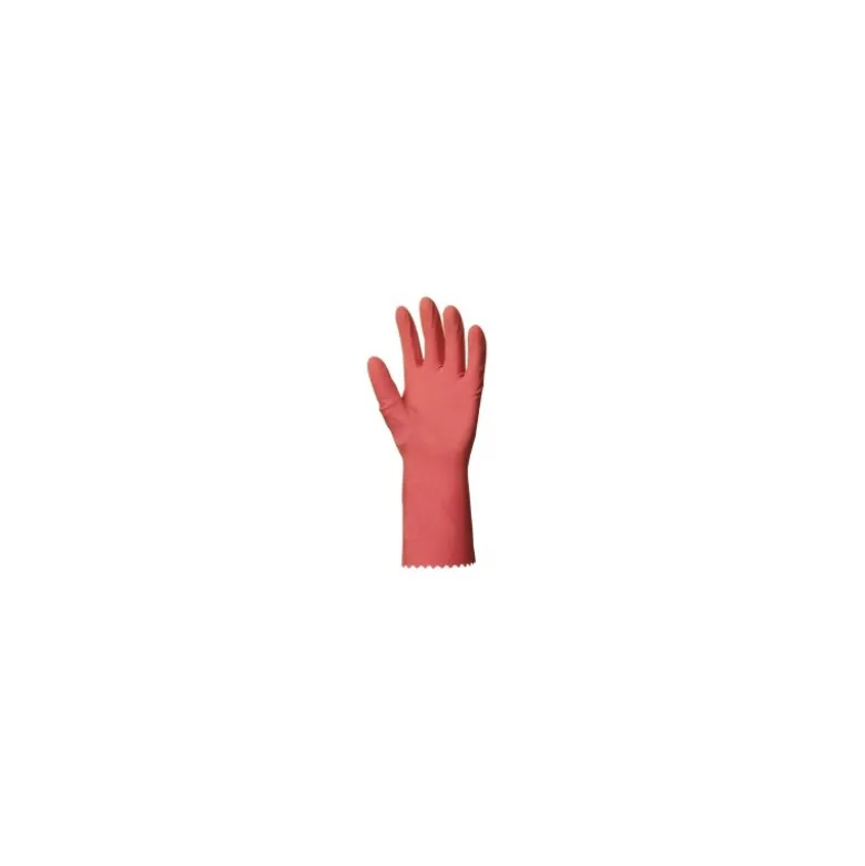 Gants latex de ménage - rose - EUROPROTECTION | 5017
