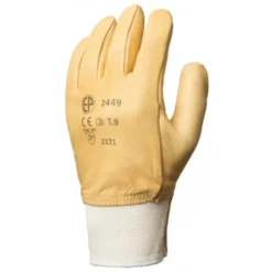 Gants maîtrise EUROSTRONG 2450 fleur vachette hydrofuge beige, protège artère - COVERGUARD | MO2450