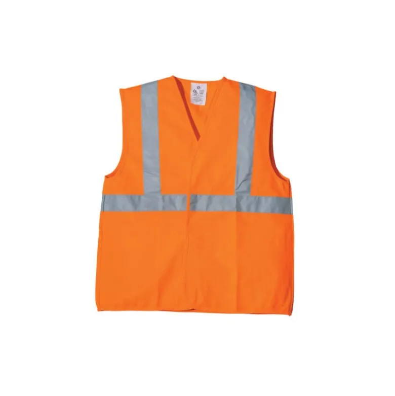 Gilet de sécurité - YARD - 100% PES + Baudrier - Orange HV - COVERGUARD | MO70226