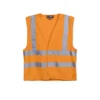 Gilet FR - HODER - 98% Polyester/2% Fibre antistatique - Orange HV - COVERGUARD | 5HOD17