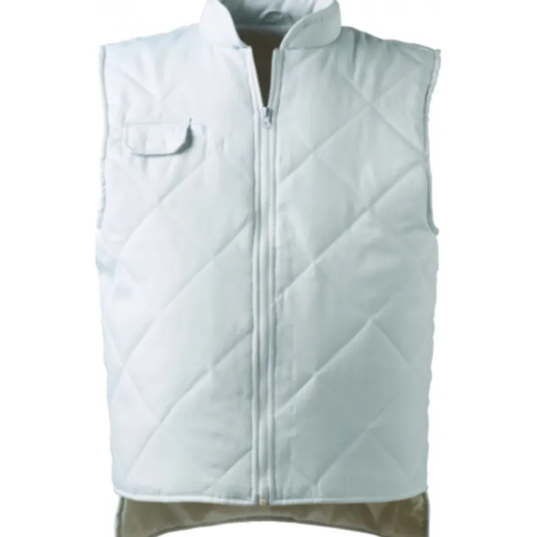 Gilet froid - ALBATROS - 65% PES/35% CO 245g/m2 + Matelassage 180g/m2 - Blanc - COVERGUARD | 5ALBW