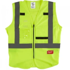 GILET HAUTE VISIBILTÉ JAUNE - 10 POCHES - Milwaukee | 4932471889
