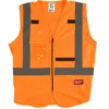 GILET HAUTE VISIBILTÉ ORANGE - 10 POCHES - Milwaukee | 4932471892