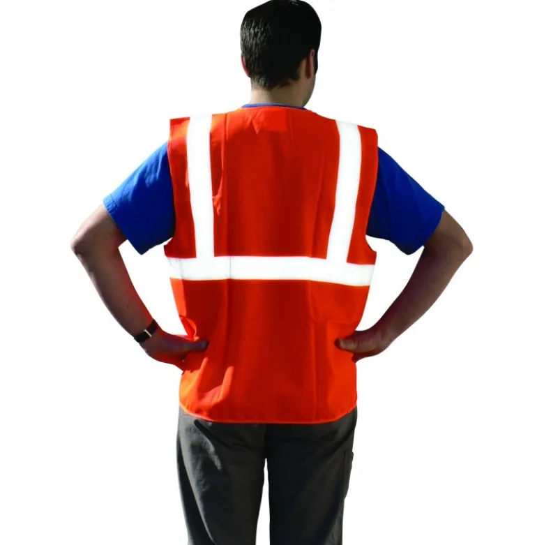 GILET ORANGE CLASSE 2 BAUDRIER TALIAPLAST | 550555