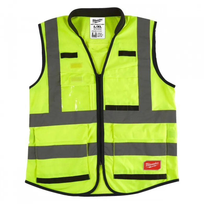 GILET PREMIUM HAUTE VISIBILTÉ JAUNE - 15 POCHES - Milwaukee | 4932471895