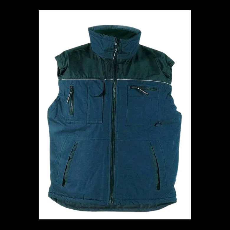 Gilet RIPSTOP - marine / noir - 100 % polyester pongé - COVERGUARD | 5GRIP