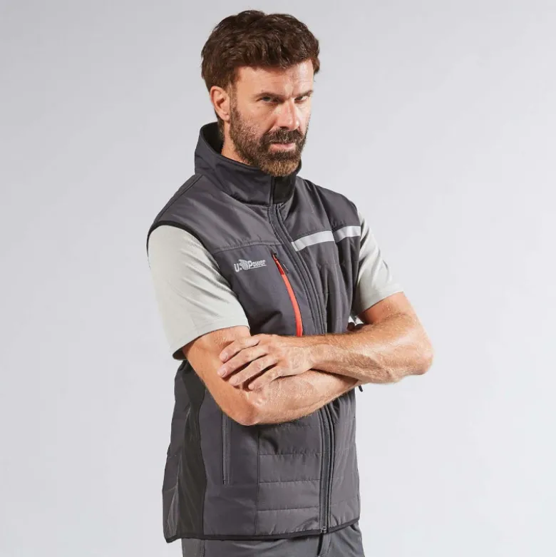 Gilet Wall Asphalt Grey U-Power | FU278AG