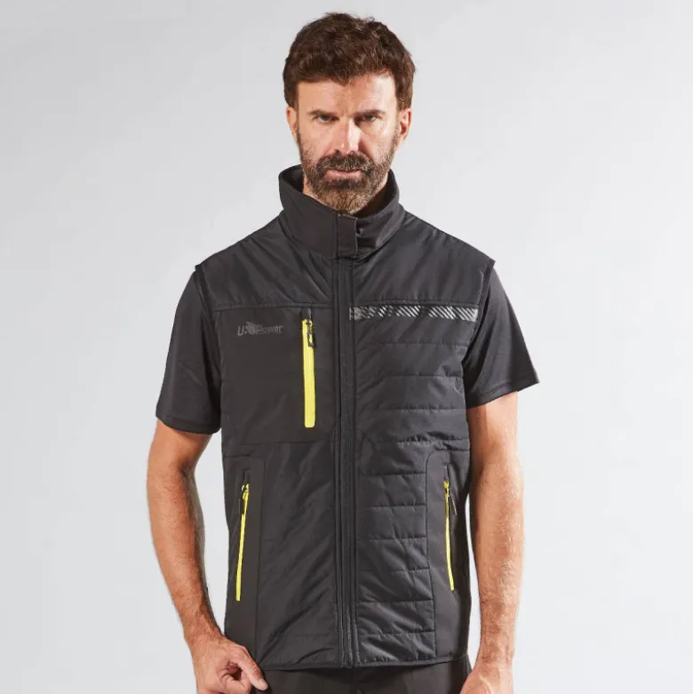 Gilet Wall Black Carbon U-Power | FU278BC