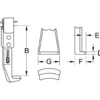 Griffe longue pour extracteur 400x10 mm KS Tools | 615.0507
