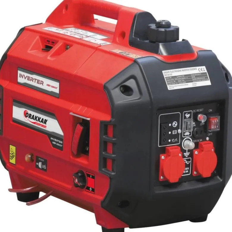Groupe électrogène inverter 2000W 3CV portable Drakkar | 05107