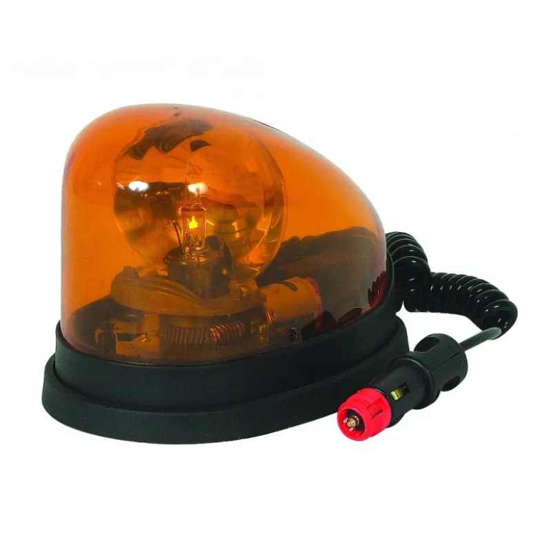 Gyrophare goutte d'eau orange - Sodise | 16304