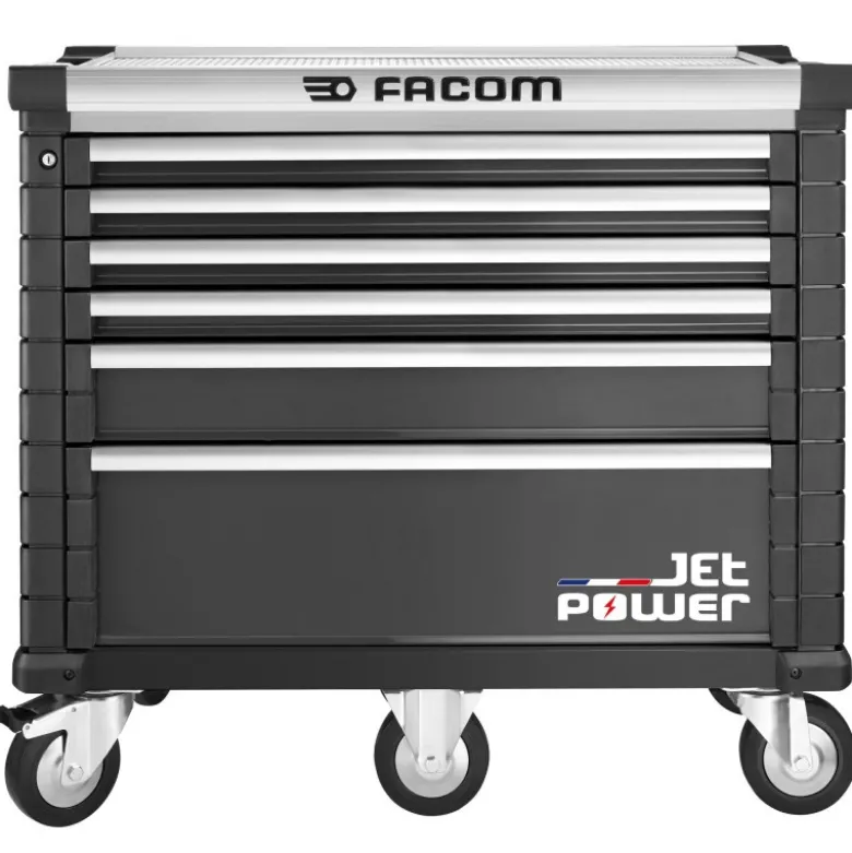 JET POWER 6 tiroirs M5A noire - Facom | JET.6NM5APOWER