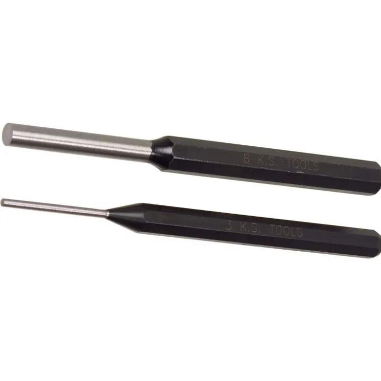 Jeu de chasses goupilles octogonale 3-4-5-6-8-10mm - KS Tools | 156.0200