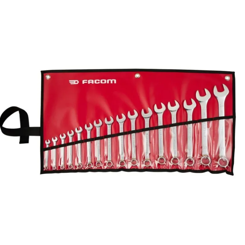 Jeu de 16 cles mixtes 40B en trousse textile - FACOM | 40B.JV16PB