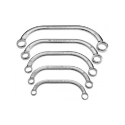 Jeu de 5 Clé polygonale demi lune de 10x12mm à 19x22mm Facom | 57.JE5