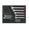 Jeu de clés et d'embouts, module mousse 3/3 Fit&Go - 19 pcs - Bahco | FF1A104