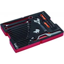 Jeu de clés et limes, module mousse pour 4750RCHD01 Caisse rigide à usage intensif - 24 pcs - Bahco | FF2A08
