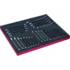 Jeu de clés mixtes et clés à cliquet standard, module mousse 3/3 Fit&Go - 30 pcs - Bahco | FF1A3004