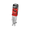 Jeu de 8 clés mixtes longues OGV GRIP 441 (8 à 19 mm) sur étui JP - FACOM | 441.JP8GRPPB