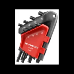 Jeu de 8 clés mâles coudées Torx de T10 à T45 en étui - FACOM FRANCE | 89.JP8A