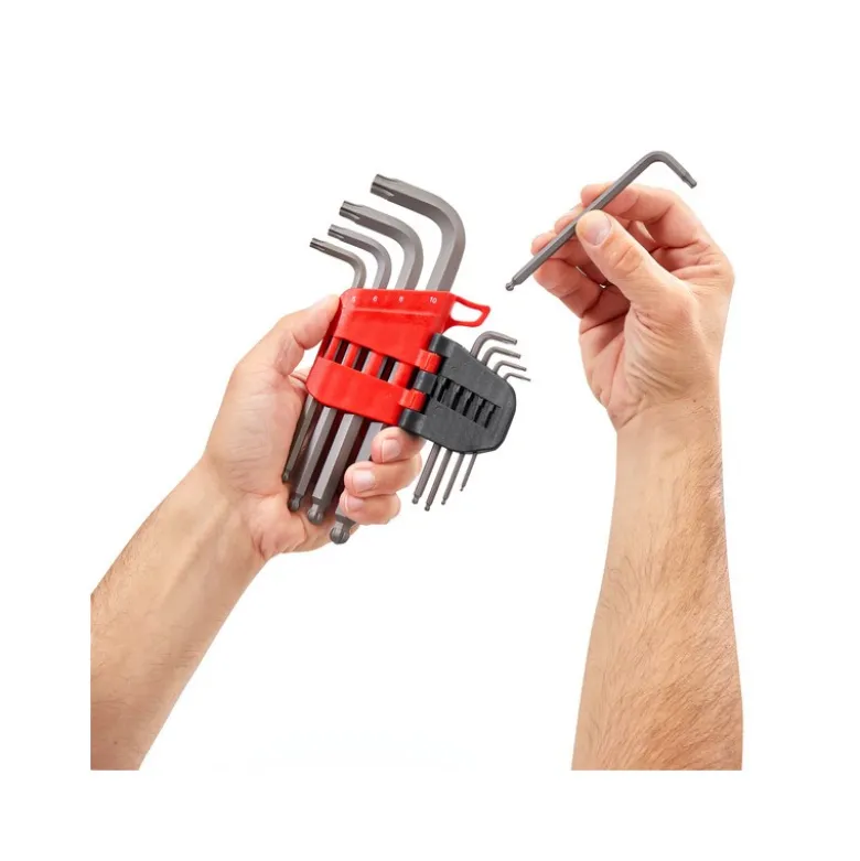 Jeu de 9 clés mâles 6 pans - OGV® GRIP FACOM FRANCE | 83HGRP.JP9PB