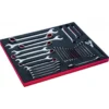 Jeu de clés à molette/mixtes/à fourche doubles, module mousse 3/3 Fit&Go - 30 pcs - Bahco | FF1A04