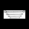 Jeu de 4 clés à oeil droites profil Torx de type E6 à E24 - Facom | 59TX.J4