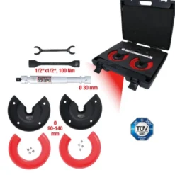 Jeu de compresseurs de ressorts télescopiques pour ressorts intérieurs pour Audi et Seat, 11 pcs - KSTools | 500.8765