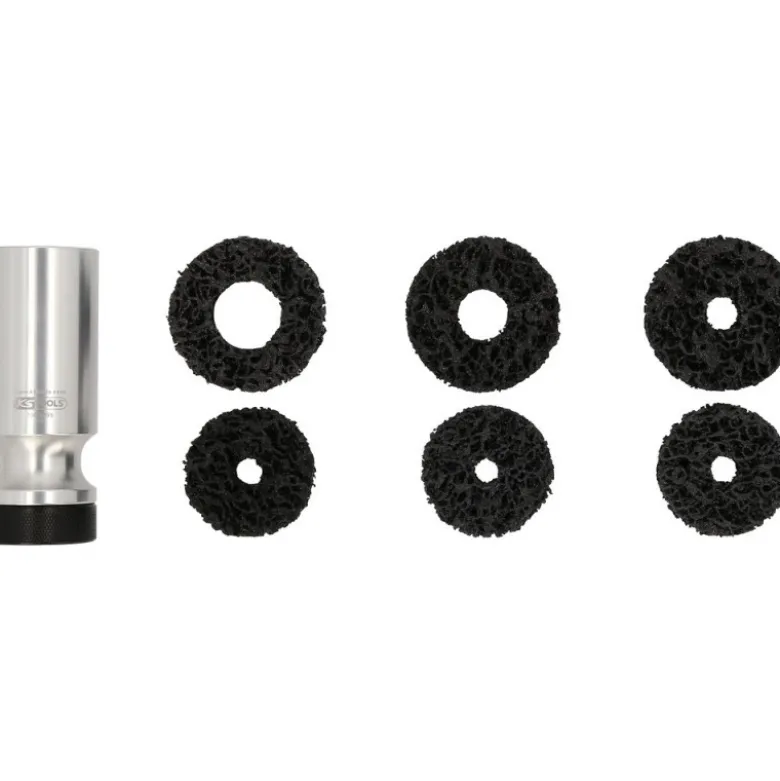 Jeu de disques à poncer les moyeux de roues, Ø 50 / 60 mm, 7 pcs - KSTools | 100.5090