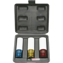 Jeu de 3 douilles à chocs Ø 17, 19, 21 mm, pour jantes aluminium - KS Tools | 515.1005