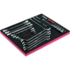Jeu de douilles/clés, module mousse 3/3 Fit&Go - 36 pcs - Bahco | FF1A5027