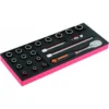 Jeu de douilles 1/2" et cliquets, module mousse 1/3 Fit&Go - 21 pcs - Bahco | FF1E2202