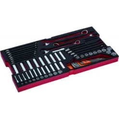 Jeu de douilles et clés, module mousse pour 4750RCHDW01 Caisse rigide à usage intensif - 69 pcs - Bahco | FF2B02