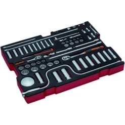 Jeu de douilles, module mousse pour 4750RCHD01 Caisse rigide à usage intensif - 64 pcs - Bahco | FF2A07
